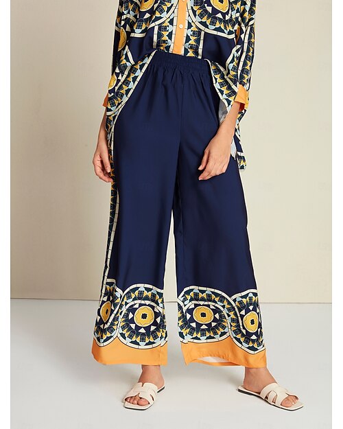 Mujer Fresco Maxi Satén Ajustable Casual / Diario Diario Azul Marino Todas las Temporadas S M L