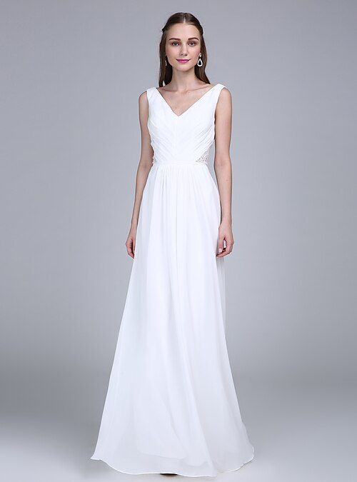 lan ting bridesmaid dresses Line Princess V Neck Asymmetrical Lace Bridesmaid Dress With Lace