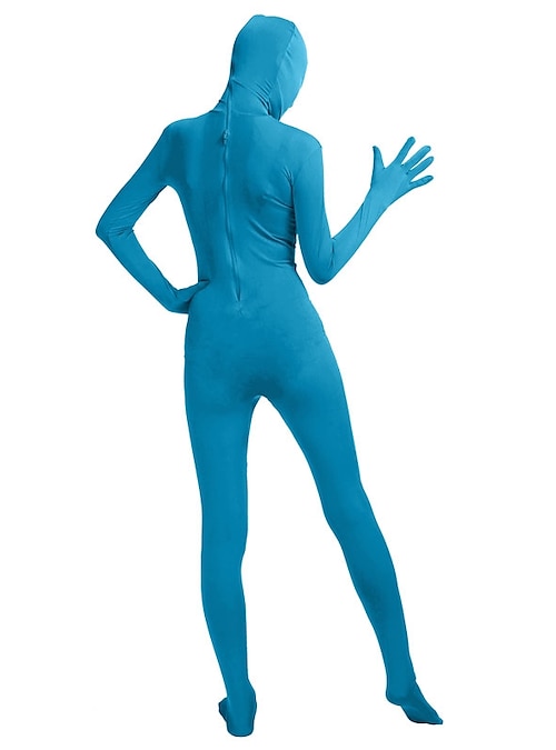 Zentai Suits Catsuit Skin Suit Adults' Lycra® Cosplay Costumes Fashion  Men's Women's Solid Colored Fashion Carnival Masquerade / High Elasticity  2024 - $31.99