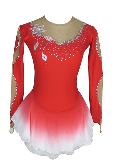 Figure Skating Dress Women's Girls' Ice Skating Dress Outfits Violet Burgundy Royal Blue Flower Patchwork Spandex Stretchy Training Competition Skating Wear Handmade Patchwork Classic Crystal 2026 - CAD $180.99 Figure Skating Dress Women's Girls' Ice Skating Dress Outfits Violet Burgundy Royal Blue Flower Patchwork Spandex Stretchy Training Competition Skating Wear Handmade Patchwork Classic Crystal 2026 - CAD $180.99