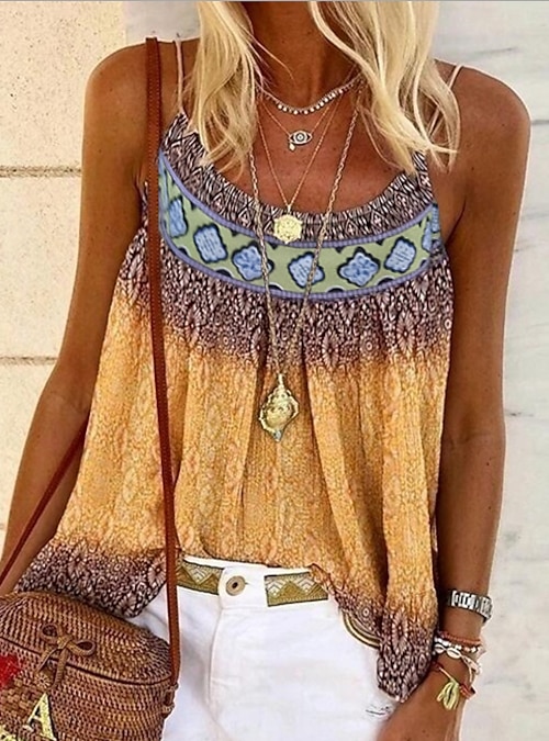 boho chic summer tops