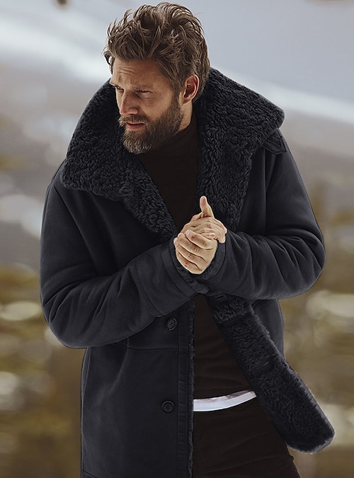 Fashion Coats Winter Coats UpFashion Winter Coat light grey-black flecked casual look 