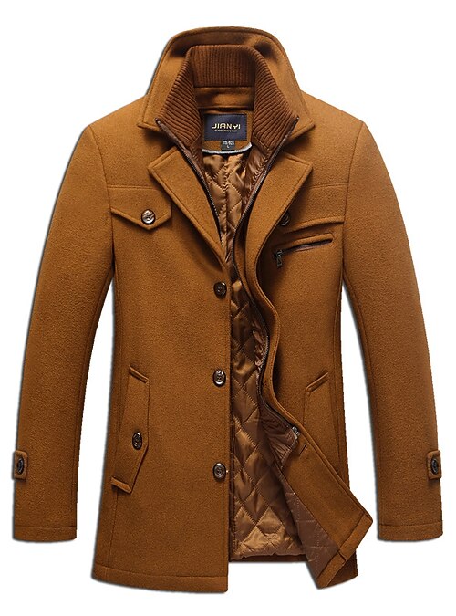 wine colored peacoat