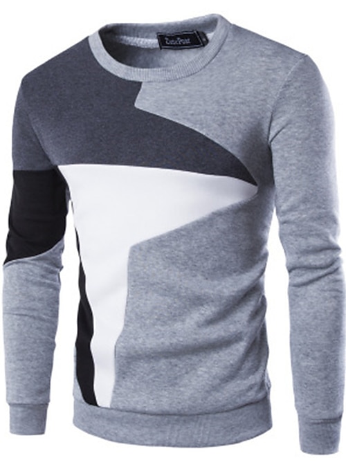 Trendy Crewneck Sweatshirts Winter Fall Casual Mens Sweatshirts