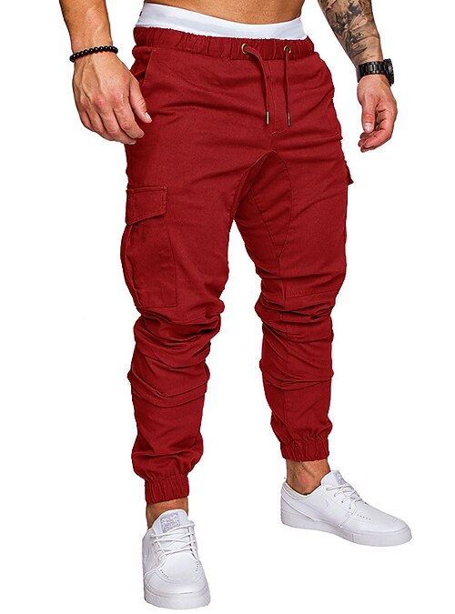 Men's Cargo Athleisure Sweatpants 