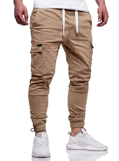 chinos with side pockets