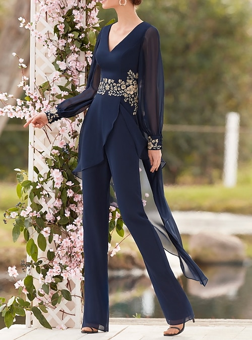 Elegant Formal Plus Size Jumpsuit, Mother of the Bride Jumpsuit,  Alternative Wedding Outfit, Cocktail Party Overall, Dressy Palazzo Jumpsuit  -  New Zealand
