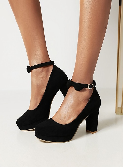 block heels with formal dress Block heel w/Purple Sequins shoe bling in-a-gruv