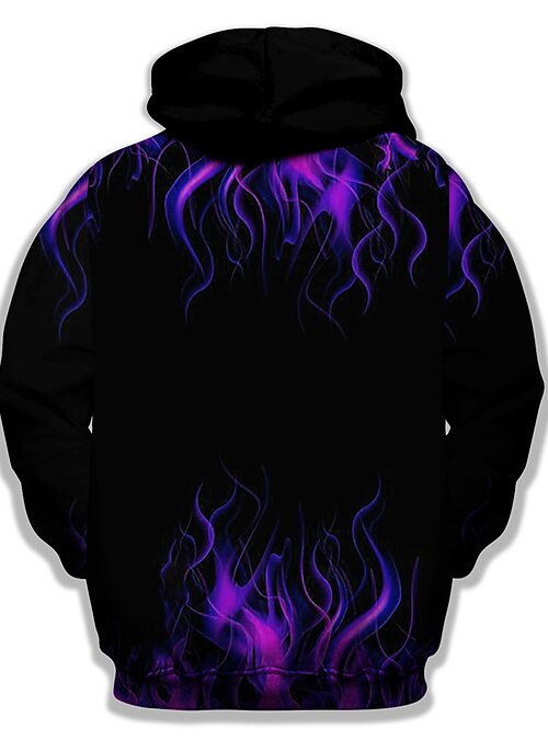 purple fire moletom com capuz