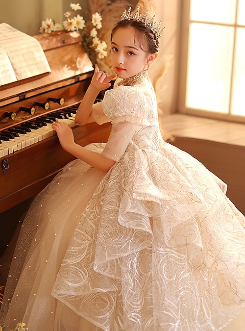 Princess 3D Flowers Quinceanera Dresses Sweet Ball Gowns 15 Year Old Girls  Dress | eBay