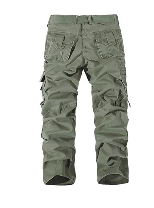 Classic Cargo Pants With Multi Pockets 