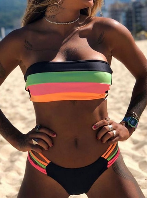 Sexy Bandeau Bikini - Multiple Colors