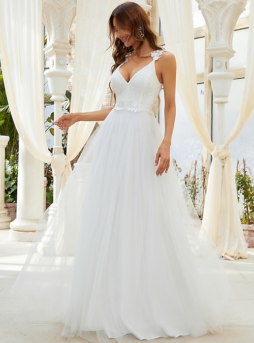 Tulle Wedding Dresses Gowns  Casual Wedding Dresses - 2023