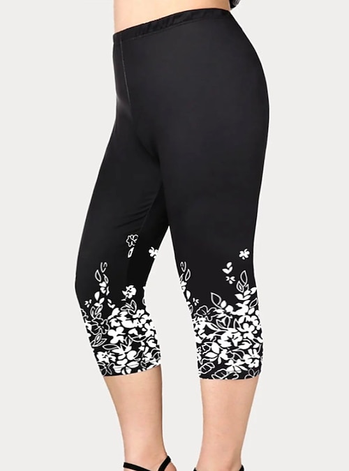 Just My Size Stretch Cotton Jersey Women's Capri Leggings 2x for sale  online | eBay