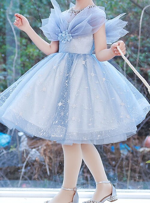 Short Blue Fairy Dress