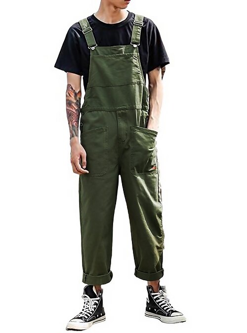 mens cargo dungarees