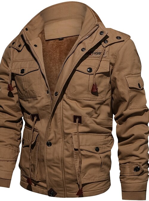 Men's Winter Jacket Winter Coat Jacket Windproof Warm Wearproof ...