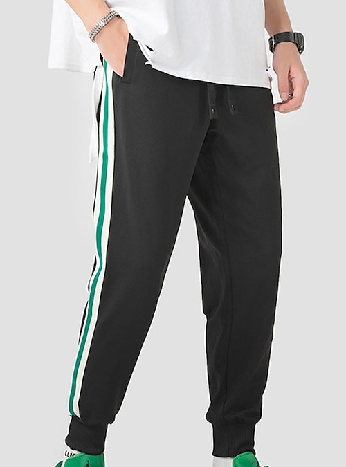 Men's Logo Stripe Joggers - Men's Sweatpants & Trousers - New In 2024