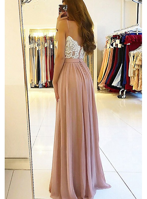 A line princess outlet sweetheart floor length chiffon