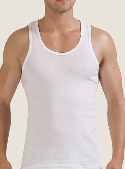 Men's Tank Top Vest Top Undershirt Sleeveless Shirt Wifebeater