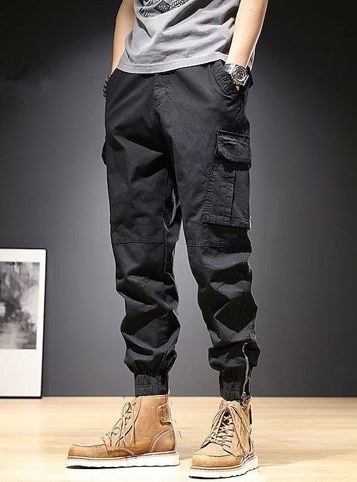 Men's Cargo Pants Joggers Trousers 6 Pocket Camouflage Comfort Outdoor  Daily Going out 100% Cotton Fashion Streetwear Yellow Green | Streetwear  fashion, Cargo pants men, Mens cargo