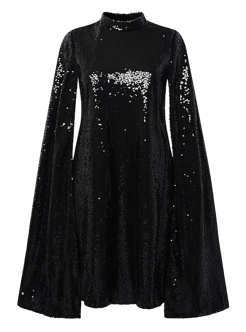 Women's Gold Dress Sequin Dress Party Dress Mini Dress Silver Black Long Sleeve Plain Sequins Spring Fall Winter Crew Neck Elegant Party Winter Dress 2023 S M L XL XXL 2026 - CAD $72.99 Women's Gold Dress Sequin Dress Party Dress Mini Dress Silver Black Long Sleeve Plain Sequins Spring Fall Winter Crew Neck Elegant Party Winter Dress 2023 S M L XL XXL 2026 - CAD $72.99