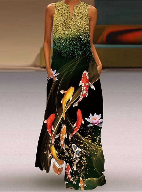 sachin and babi light blue dress Why This Plus Size Peacock Feathers Maxi Dress Is My Go-To Choice for  Summer Events and Beyond main image 1