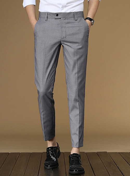 tapered dress pants black dress loafers men Napoli  while the slip Bruno Marc Men's Square Toe