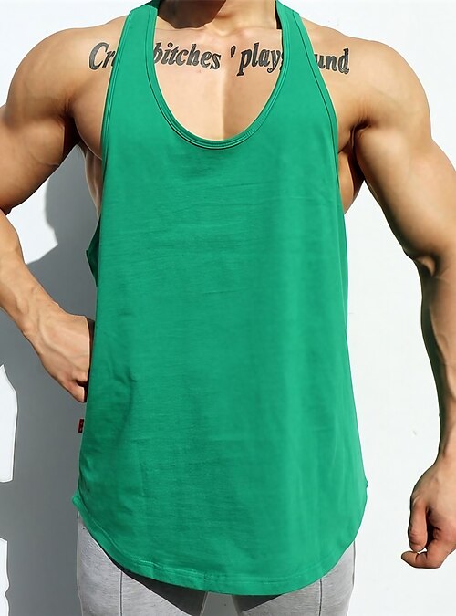 Men's Tank Top Vest Top Undershirt Sleeveless Shirt Plain Henley Outdoor  Going out Sleeveless Clothing Apparel Fashion Muscle 2023 - US $14.49 in  2023