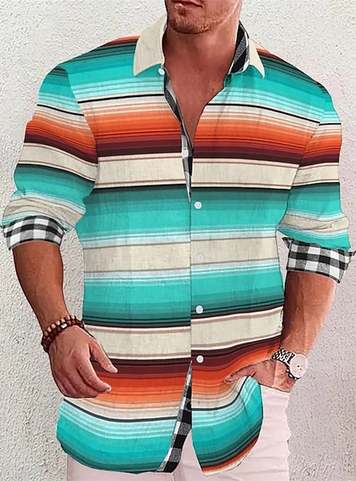 CAMICIA HAWAIANA CON STAMPA IN VISCOSA - NERO / GESSO - Foto 12