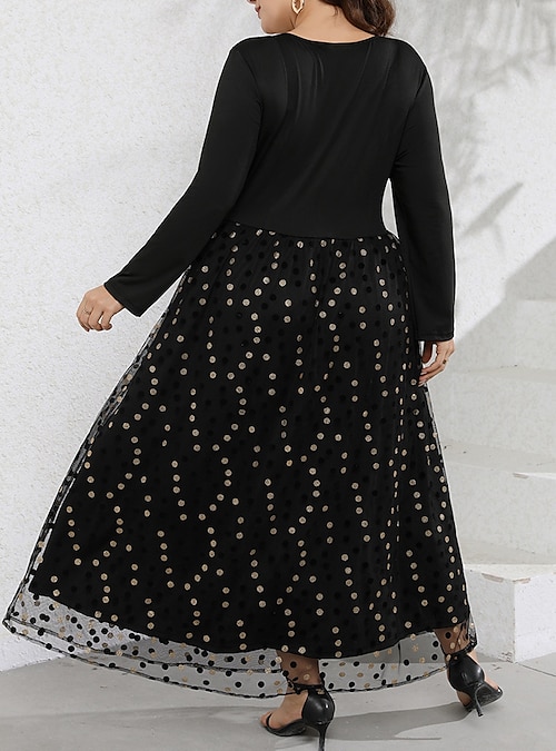 Black Kimono Sleeve Maxi Dress