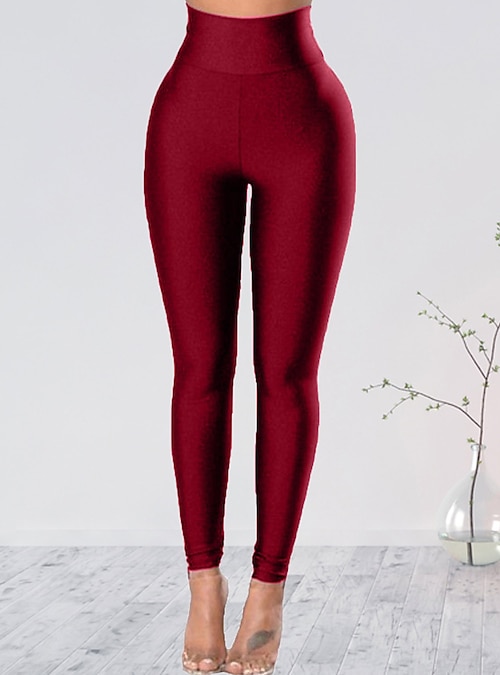 Women's Slim Pants Trousers Leggings Fashion Streetwear