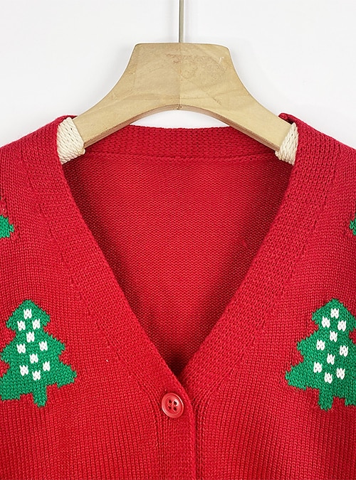 Ugly Christmas Cardigan for Women, Fashionable Fall and Winter