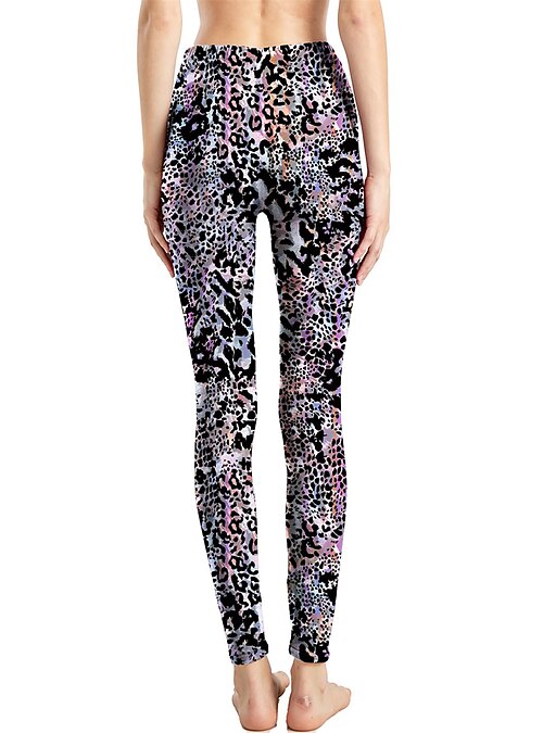 Damen Leggings Gemütliche Leggings Aktiv Mode Volle Länge Hohe