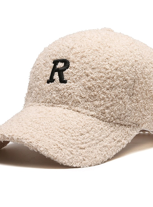 Cappello Invernale In Morbido Pile Teddy Con Foro Per Coda Di Cavallo – Regolabile, Unisex, Colore Beige - 2