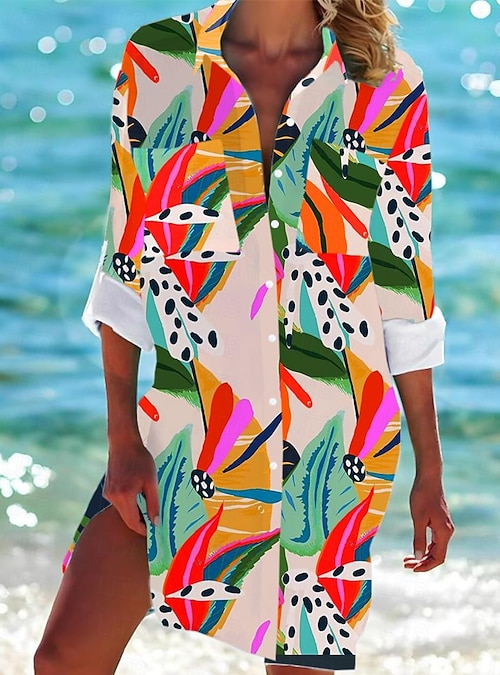 Vestidos Casual Verano Mujer 2025 Vestido Camisero De Verano Para