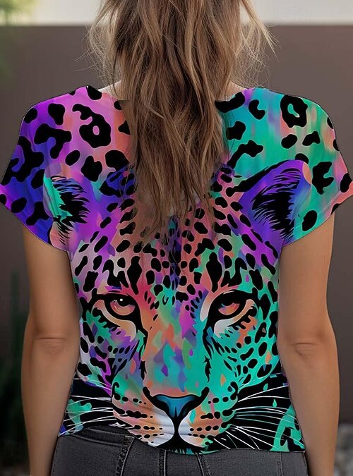tシャツ 「kocea」LEOPARD GRAPHIC TEE (MA) レディース メンズ 7155i2y3MpL.jpg