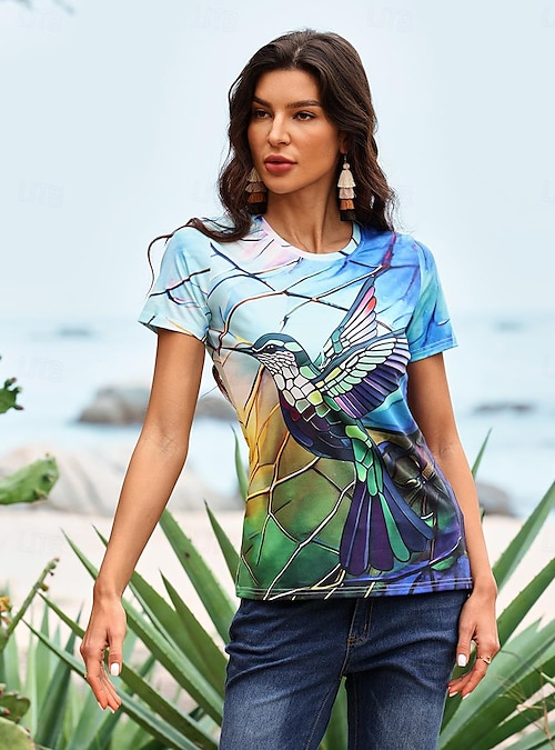 SHEIN Maglietta ampia casual con grafica a lettera e tie-dye per ragazze pre-adolescenti | SHEIN ALIA