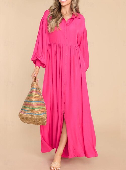 knee length dresses for ladies Nucleus Pink Mini Supremes Swing Dress