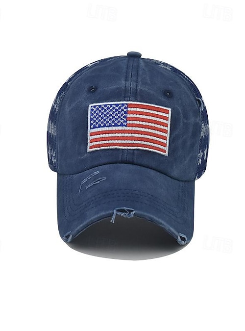 Boné Baseball Americano Patriótico | Ajustável Com Proteção UV 50+ | Unissex