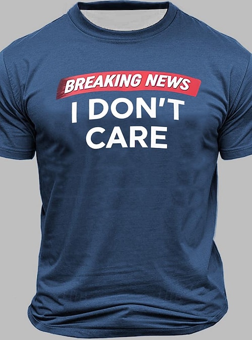 Men's Rude Offensive Funny T shirt Short Sleeve T shirt 3D Print