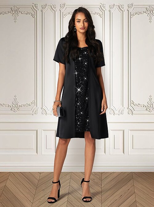 inexpensive sequin cocktail dresses Cocolona Womens Fashion Sequin Slim Sleeveless Mini Dress Elegant Wedding Guest Cocktail Shiny Party Dress, Women's, Size: XL, Blue