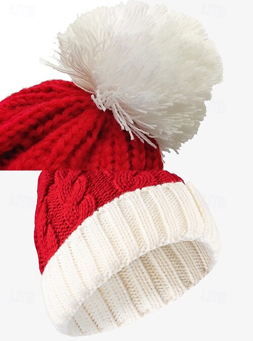 Süße Weihnachtsmütze Für Erwachsene, Weihnachtsmann, Elch, Strickmütze, Lässige Mütze Günstig Kaufen - Preis, Kostenloser Versand, Echte Bewertungen Mit Fotos
