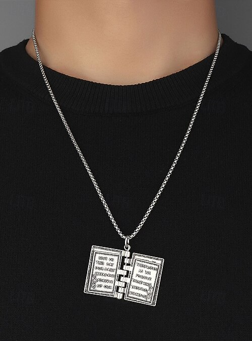 Collier Pendentif élégant Pour Occasions Spéciales - Longueur 20,5 Cm + 6 Cm