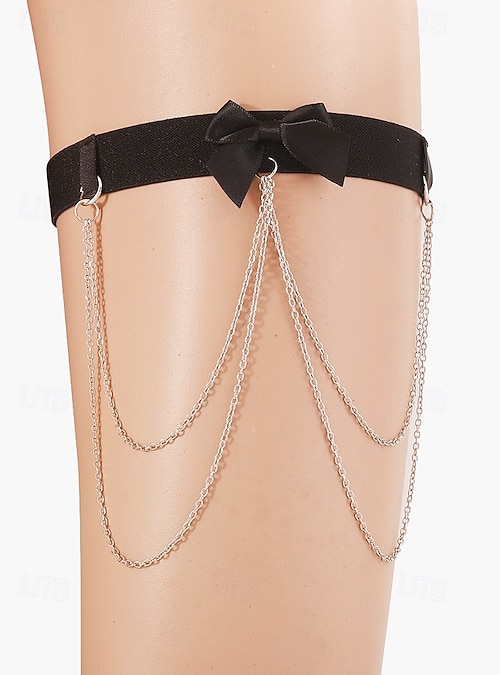 marcas de lubricantes sexuales Lunalae Luxe Diamante Garter Belt