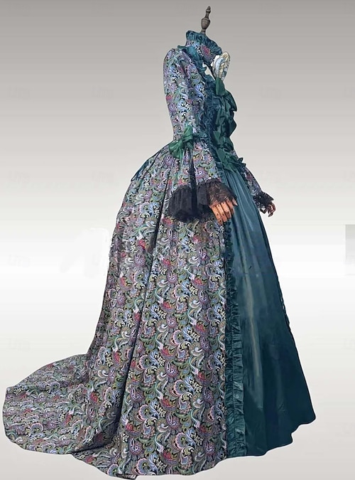 18th Century Women's Rococo Ball Gown Princess Maria Antonietta Rococo  Victorian Renaissance Vacation Dress 2026 - kr.1419