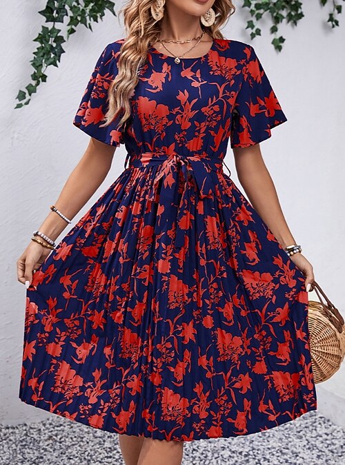 strapless open back dress Dolce & Gabbana Rose-Print Long-Sleeve Maxi Dress main image 0