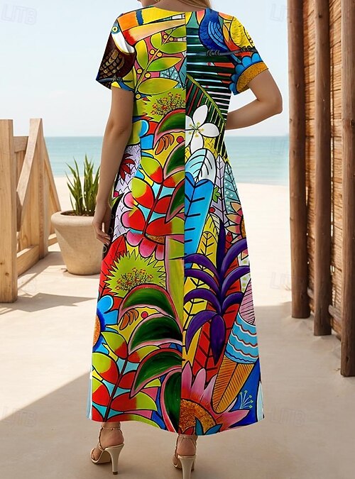 knee length dresses for ladies pebble black hawaiian maxi dress