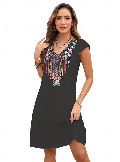 princess polly baby blue dress Petite Floral Print Empire Midi Dress in Green main image 1
