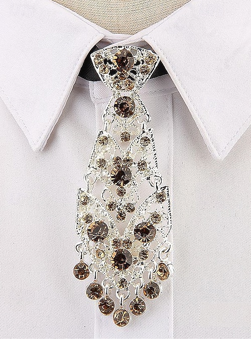 Set Da 4 Fermacravatte Eleganti Per Uomo – Clip Per Cravatta In Metallo Argento, Perfetti Per Matrimoni, Feste, Lavoro E Occasioni Speciali, Ideali Come Regalo